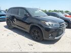 2019 Toyota Highlander Se Black vin: 5TDKZRFH4KS333172