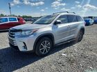 2017 Toyota Highlander Xle Серебряный vin: 5TDKZRFH5HS189804