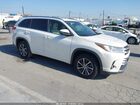 2017 Toyota Highlander Xle White vin: 5TDKZRFH5HS518873