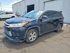 2018 Toyota Highlander Xle Black vin: 5TDKZRFH8JS547404