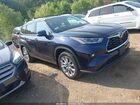 2023 Toyota Highlander Hybrid Limited Blue vin: 5TDXBRCH6PS596589