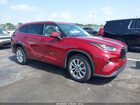 2023 Toyota Highlander Hybrid Limited Red vin: 5TDYARAH5PS019370