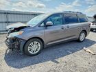 2016 Toyota Sienna Xle 8-passenger Gray vin: 5TDYK3DC0GS759788