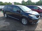 2016 Toyota Sienna Xle 8 Passenger Black vin: 5TDYK3DC2GS723326