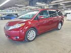 2016 Toyota Sienna Limited Premium 7-passenger Red vin: 5TDYK3DC2GS738649