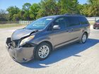 2016 Toyota Sienna Xle 8-passenger Charcoal vin: 5TDYK3DC3GS699859