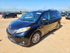 2016 Toyota Sienna Xle 8-passenger Black vin: 5TDYK3DC4GS754433