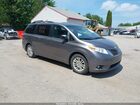 2016 Toyota Sienna Xle 8 Passenger Серый vin: 5TDYK3DC5GS722901