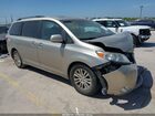 2016 Toyota Sienna Xle 8 Passenger Beige vin: 5TDYK3DC6GS741912