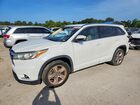 2016 Toyota Highlander Limited White vin: 5TDYKRFH1GS180207
