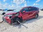 2025 Toyota Sienna Xle 8-passenger Maroon vin: 5TDYRKEC8SS285442
