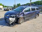 2025 Toyota Sienna Xle 8-passenger Синий vin: 5TDYRKEC9SS268598