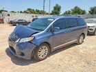 2017 Toyota Sienna Xle 8-passenger Blue vin: 5TDYZ3DC2HS874440