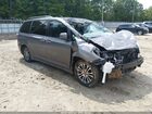 2018 Toyota Sienna Xle 8 Passenger Gray vin: 5TDYZ3DC3JS951998