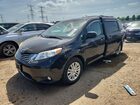 2017 Toyota Sienna Xle 8-passenger Black vin: 5TDYZ3DC4HS831301