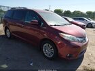 2017 Toyota Sienna Xle Premium 8 Passenger Red vin: 5TDYZ3DC6HS849976