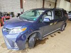 2018 Toyota Sienna Xle 8-passenger Blue vin: 5TDYZ3DC6JS954751