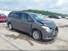 2017 Toyota Sienna Xle Premium 8 Passenger Gray vin: 5TDYZ3DC9HS786775