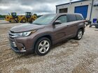 2017 Toyota Highlander Limited Brown vin: 5TDYZRFH5HS209737