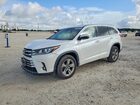 2017 Toyota Highlander Limited Белый vin: 5TDYZRFH8HS192030