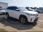 2017 Toyota Highlander Limited White vin: 5TDYZRFH8HS209814