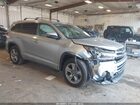 2019 Toyota Highlander Limited Silver vin: 5TDYZRFH9KS290183
