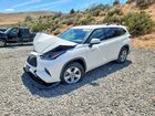2021 Toyota Highlander Hybrid Le White vin: 5TDZARAH2MS008780