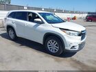 2016 Toyota Highlander Le Белый vin: 5TDZARFH8GS021756