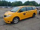 2016 Toyota Sienna L 7-passenger Yellow vin: 5TDZK3DC1GS754152