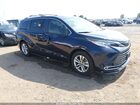 2021 Toyota Sienna Limited Синий vin: 5TDZRKEC5MS034837