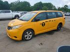 2017 Toyota Sienna L 7-passenger Yellow vin: 5TDZZ3DC2HS858730