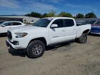 2019 Toyota Tacoma Sr5 V6 White vin: 5TFBZ5DN1KX004747