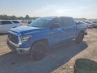 2019 Toyota Tundra Crewmax Sr5 Blue vin: 5TFDW5F12KX834634