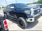 2018 Toyota Tundra Limited 5.7l V8 Black vin: 5TFHW5F15JX755569