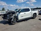 2022 Toyota Tundra Crewmax Limited White vin: 5TFJA5DB5NX020477