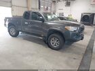 2019 Toyota Tacoma Sr Gray vin: 5TFRX5GN5KX156692