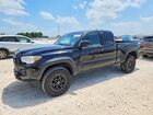 2020 Toyota Tacoma Sr Black vin: 5TFRX5GN7LX179554