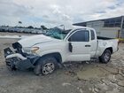 2020 Toyota Tacoma Sr White vin: 5TFSX5EN7LX072198