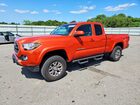2016 Toyota Tacoma Sr5 V6 Orange vin: 5TFSZ5AN8GX001081