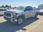 2018 Toyota Tundra Sr5 Silver vin: 5TFUM5F10JX079262