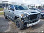 2019 Toyota Tundra Sr5 5.7l V8 Silver vin: 5TFUW5F11KX779769