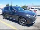 2022 Bmw X3 Sdrive30i Black vin: 5UX43DP02N9M21385