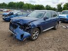 2022 Bmw X3 Xdrive30i Blue vin: 5UX53DP09N9M16804