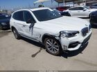 2019 Bmw X3 Sdrive30i White vin: 5UXTR7C57KLF34926