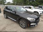 2019 Bmw X3 Xdrive30i Черный vin: 5UXTR9C54KLP84665