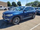 2018 Bmw X3 Xdrive30i Blue vin: 5UXTR9C5XJLC69364