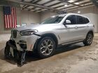 2021 Bmw X3 Sdrive30i Silver vin: 5UXTY3C02M9F52072