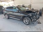 2021 Bmw X3 Sdrive30i Black vin: 5UXTY3C02M9H99043