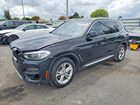 2021 Bmw X3 Sdrive30i Black vin: 5UXTY3C03M9E10605