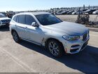 2020 Bmw X3 Sdrive30i Silver vin: 5UXTY3C09LLU72248